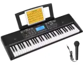 Teclado electrónico Donner DRK-610 + micrófono