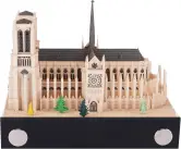 Calendario semanal 3D 2026 Notre-Dame de Paris