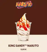 Helado Sandy Naruto  (App/web en compras min. 5€)