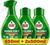 Pack Fairy Poder Sin Remojo Limón spray 500ml + 2 recambios 500ml