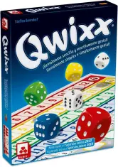 Juego de dados y estrategia mental QWIXX