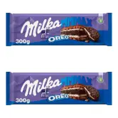 2 tabletas grande chocolate con leche Milka MMMAX Oreo 300g