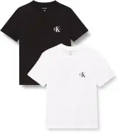 Pack 2 camisetas mujer Calvin Klein Logo tee
