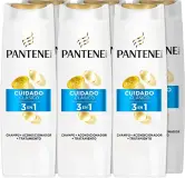 6x 300 ml Pantene Champú + Acondicionador + Tratamiento 3en1