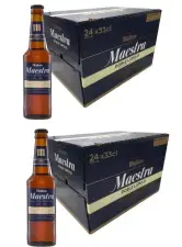 Pack de 24 Botellas Mahou Maestra Doble Lúpulo 33cl