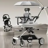 Carrito de paseo doble para niños/as