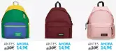 Rebajas en selección de mochilas Eastpak