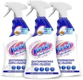 3x750ml Quitamanchas ropa spray Vanish Oxi Action