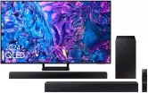 Smart TV Samsung QLED 75" 120Hz + 2 Barras Sonido 