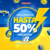 Hasta 50% + 20% EXTRA en rebajas de New Balance