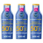 3x400ml Nivea Sun FP50 3x400ml Nivea Sun FP50