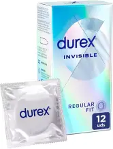 Pack 12 Preservativos Durex Invisibles