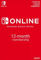 Suscripción 12 Meses Nintendo Switch Online