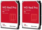 2x HDD WD RED Pro 18TB