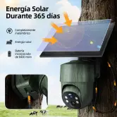 Cámara de caza solar 4G y batería