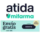Envíos en Atida GRATIS hasta este Domingo (compras superiores a 19€)