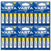 24 Pilas alcalinas Varta AA LR6 de alta energía