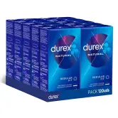 120 Preservativos Durex Natural