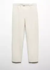 Pantalón tela pana pinzas Pantalón tela pana pinzas