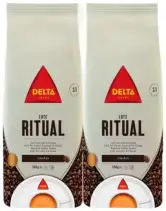 2x500 Gr Café Delta en Grano Ritual