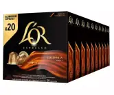 Pack de 10 cajas de cápsulas de café L'or Espresso Colombia Andes