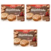 3 cajas de Cuetara Hojaldrada 600gr 