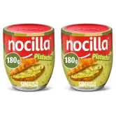 2 botes de Nocilla Pistacho 180gr