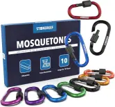 Pack de 10 Mini mosquetones