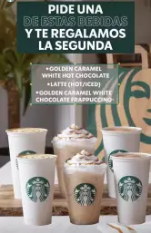 Pide una de estas bebidas en Starbucks desde Uber, Glovo o Just Eat y te regalan la segunda 