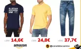 Descuentos en moda G-Star Raw en Amazon