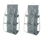 2x Organizador colgante con 6 bolsillos