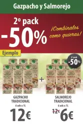 Gazpacho y Salmorejo Don Simón con -50% dto en el 2ª pack