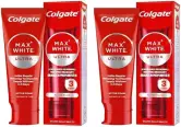 2x 50 ml Pasta de dientes Colgate Max White Ultra Blanco Luminoso