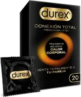 20 Preservativos Durex Conexión Total