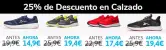 25% de descuento en Calzado en Décimas 