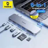 Hub de USB-C 6 en 1 Baseus Hub de USB-C 6 en 1 Baseus