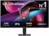 Monitor Gaming LG  27"  FHD 144Hz 1 ms