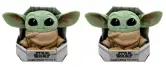 2x Peluche Disney Baby Yoda The Mandalorian Star Wars