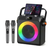 Altavoz Karaoke con 2 micrófonos Altavoz Karaoke con 2 micrófonos