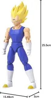 Figura de Acción Majin Vegeta 17cm