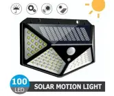 Foco solar LED exterior 100LEDS