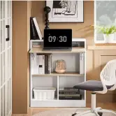 Mesa plegable con armario incorporado