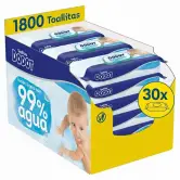 1.800 Toallitas Dodot 99% Aqua