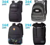 Más descuentos en mochilas Dakine