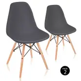 Pack de 2 Sillas McHaus de Diseño Nórdico