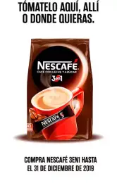 Consigue GRATIS Nescafé 3en1 Consigue GRATIS Nescafé 3en1