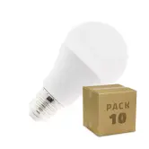 Pack de 10 Bombillas LED E27 solo 8,5€