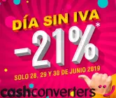 Días sin IVA en Cash Converts