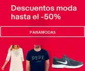 5€ de descuento en eBay para la sección Moda