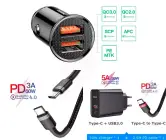 Cargadores y cables QC 4.0 desde 1,1€